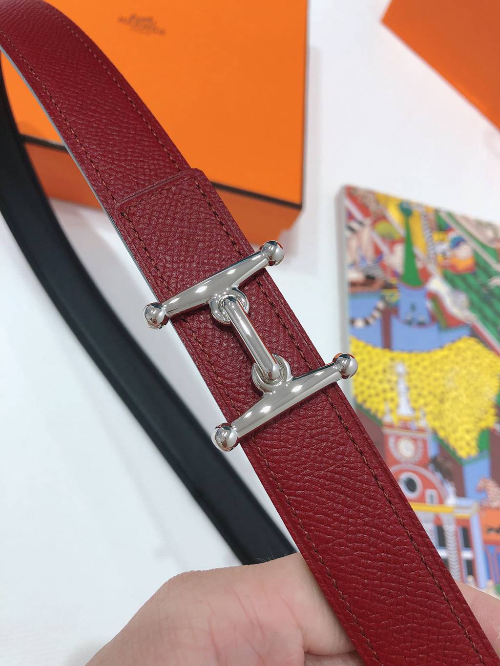 H**mes belts 24mm